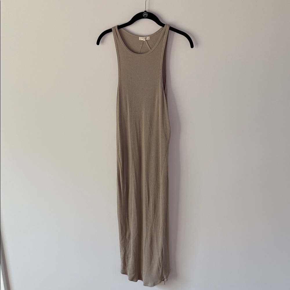 rag & bone Sleeveless Maxi Dress in Beige